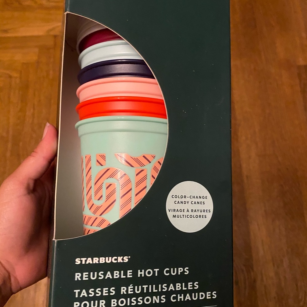 Starbucks Hot Cups, Color changing.